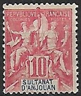 ANJOUAN N°14 N* - Unused Stamps