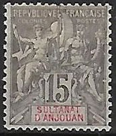 ANJOUAN N°15 N* - Unused Stamps