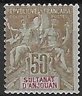ANJOUAN N°19 N* - Unused Stamps