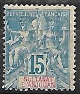 ANJOUAN N°6 N* - Unused Stamps