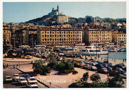 CPM - MARSEILLE (B Du R) - Le Quai Des Belges, Notre Dame De La Garde - Notre-Dame De La Garde, Aufzug Und Marienfigur