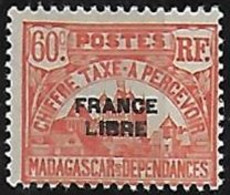 MADAGASCAR TAXE N°24 N** - Timbres-taxe