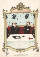 Illustrateur GUILLAUME -carte Précurseur > Affaire D'Honneur - CARTE PRÉCURSEUR Dos 1900 -très Bon état - Guillaume