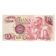 Billet, Ghana, 10 Cedis, 1978, 1978-01-02, KM:16f, TTB+ - Ghana