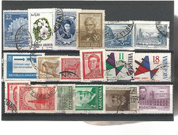 55198 ) Collection Argentina Postmark - Lots & Serien