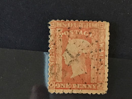 South Australia 1860-72 1d Dull Red Used SG 155 - Oblitérés
