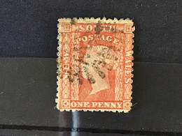 South Australia 1860-72 1d Dull Red Used SG 155 - Oblitérés