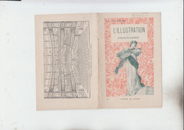 RT34.093  L'ILLUSTRATION. PROGRAME THEATRE DE L'ODEON 1899 Mme SEGOND WEBER - Kranten Voor 1800