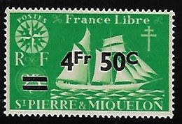 SAINT-PIERRE-ET-MIQUELON N°321 N** - Neufs