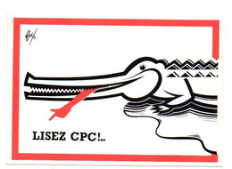 Illustrateur  FORE -- 1987 --  Crocodile Avec Langue En Forme De Main . ....à Saisir - Fore