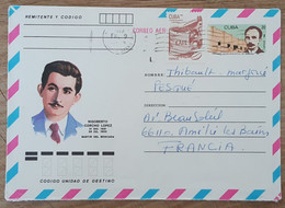 Cuba - Entier Postal - Jose Marti - 1985 - Oblitéré - Lettres & Documents