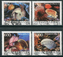 YUGOSLAVIA 1988 Molluscs Used..  Michel 2275-78 - Used Stamps