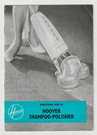 Brochure-leaflet De HOOVER Handelsmaatschappij N.V. Amsterdam (NL) Shampoo-polisher 1962 - Literature & Schemes