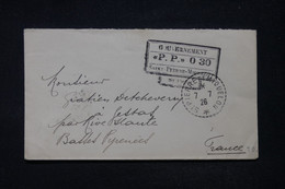 SAINT PIERRE ET MIQUELON - Enveloppe Avec Cachet PP 0.30 De St Pierre Pour  Rivehaute En 1926 - L 117370 - Lettres & Documents