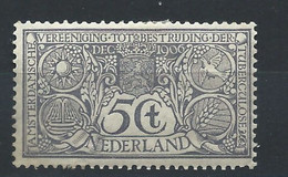 Pays-Bas N°72* (MH) 1906 - Œuvres Contre La Tuberculose - Unused Stamps