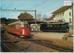Rencontre A Palézieux-Gare Churchill Train Bahn Zug Treno Bahnhof - Palézieux