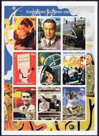 Guinea 1998, XXth Century, Cinema, Golf, Train, Comic, Space, F 1, Olympic Games, 9val In BF IMP. - Ete 1936: Berlin