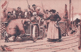 Nevil Illustrateur, Publicité MAGGI, Panne De Voiture, Litho (854) - Nevil