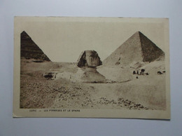 LES PYRAMIDES Et Le Sphinx - Piramiden