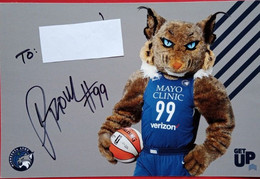 Prowl ( Minnesita Lynx Womens Basketball Team Mascot ) - Autographes