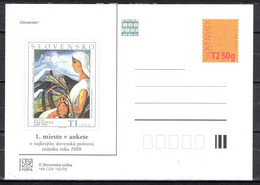 Slovaquie 2009 Entier (CDV 168) - Cartes Postales