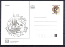 Slovaquie 2010 Entier (CDV 188) - Postkaarten