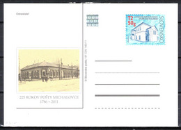 Slovaquie 2011 Entier (CDV 197) - Cartoline Postali