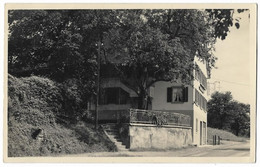 OBERWIL CHAM: Gasthaus Kreuz, Foto-AK ~1930 - Cham