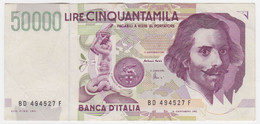 Italy P 116 C - 50.000 Lire 27.5.1992 - VF - 50000 Lire