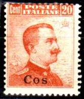 Italia-G 1106 - Colonie Italiane - Egeo: Coo 1917 (++) MNH - Qualità A Vostro Giudizio. - Egeo (Calino)