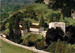 Luftaufnahme Gymnasium Marienburg - Rheineck SG * 14. 6. 1976 - Rheineck