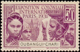 OUBANGUI CHARI  - Exposition Coloniale à Paris - Unused Stamps