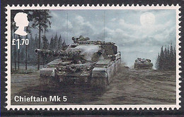 GB 2021 QE2 £1.70 British Army Vehicles Chieftan Mk 5 Tank Umm ( R1250 ) - Neufs