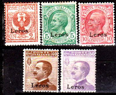 Italia-G 1107 - Colonie Italiane - Egeo: Lero 1912 (+) Hinged - Qualità A Vostro Giudizio. - Egeo (Calino)