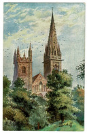 Ref  1527  -  Raphael Tuck Postcard - Llandaff Cathedral - Glamorgan Wales - Glamorgan