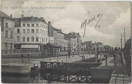 Bruxelles.   -   Ecluses De La Porte De Flandre.   -   1907   Naar   Gand - Transport (sea) - Harbour