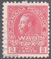 CANADA  SCOTT NO MR2   USED   YEAR  1915 - Oorlogsbelastingen