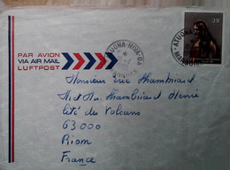 N 9  Lettre Ou Carte Des Marquises - Covers & Documents