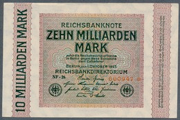 Pick117a  Ro114a  DEU-136f - 10  Milliard Mark 1923 ** UNC NEUF** - 10 Miljard Mark