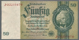 Pick 182b Ro 175d DEU-210d  50 Reichsmark 1945 AUNC - 50 Reichsmark
