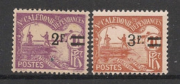 NOUVELLE CALEDONIE - 1926-27 - Taxe TT N°Yv. 24 Et 25 - Série Complète - Neuf * / MH VF - Impuestos