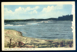 Cpa Du Canada Cape Breton -- View Of Bras D'Or Lakes   FEV22-54 - Cape Breton