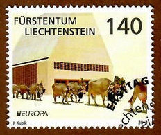 Liechtenstein  2012  Mi.Nr. 1624 , EUROPA CEPT  Besuche / Visite - Gestempelt / Fine Used / (o) - Used Stamps