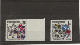 TCHECOSLOVAQUIE - N° 1917 ET 1918  NEUF SANS CHARNIERE - ANNEE 1972 - COTE : 24  € - Unused Stamps