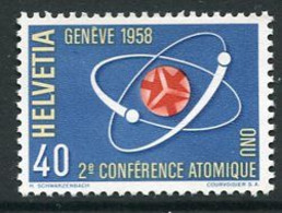 SWITZERLAND 19589 UN Atomic Conference MNH / **.  Michel 662 - Neufs