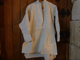 1 Chemise De Grand Pere -paysan-blaude -1- - 1900-1940