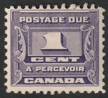 Canada 1934 Sc J11 Mi P11 Yt Taxe 10A Postage Due MH* - Port Dû (Taxe)