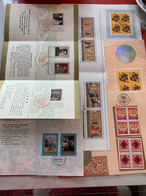 China Fold Cards X 6 - Storia Postale