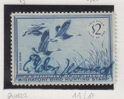 Verenigde Staten Scott Cataloog Duck Stamp RW22 - Duck Stamps