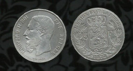 BELGIQUE . LEOPOLD II . 5 FRANCS 1873 . TRANCHE : A - 5 Francs